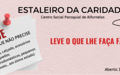 Estaleiro da Caridade | Alfornelos |18 a 22 março