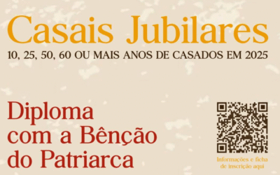 Casais Jubilares | Inscrições até 31 maio