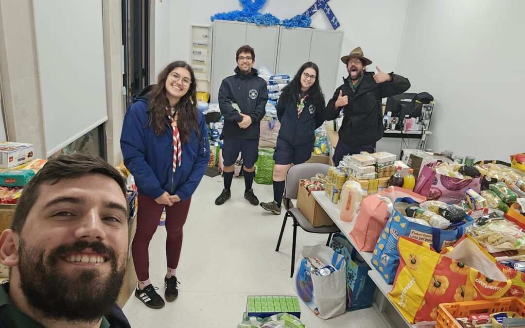 Agrupamento 55 | Ajuda após a intempérie